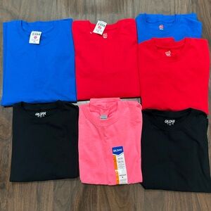 Bundle Of Blank Youth Shirts